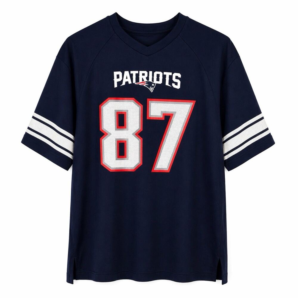 NFL Majestic New England Patriots Rob Gronkowski #87 Jersey Size XL
